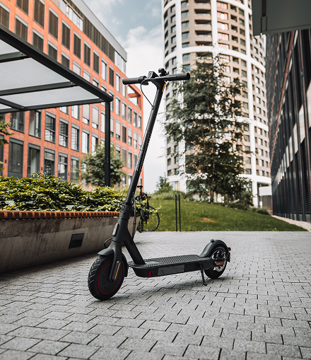 Trottinette en ville